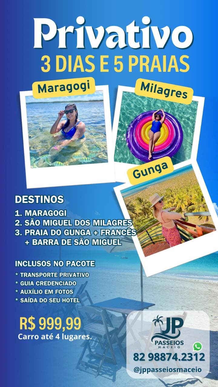 3 Dias em 5 Praias